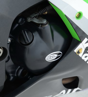 OSŁONA SILNIKA RG RACING KAWASAKI ZX6-R 05-06, PRAWA STRONA OSŁONA GENERATORA BLACK