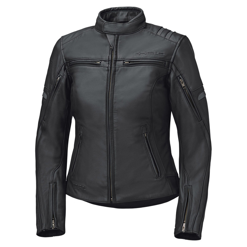 KURTKA MOTOCYKLOWA SKÓRZANA DAMSKA HELD COSMO 4 BLACK W38