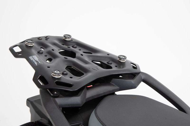 STELAŻ POD BAGAŻ CENTRALNY ADVENTURE-RACK SW-MOTECH BMW F 750/850 GS (17-) FOR PLASTIC RACK BLACK