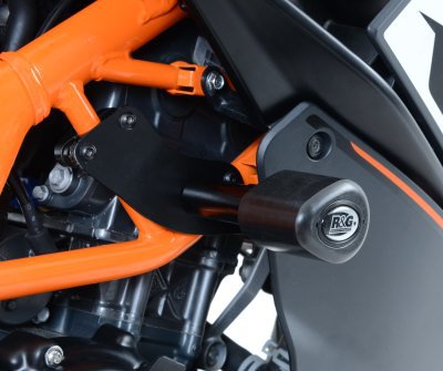 CRASHPADY AERO RG RACING KTM RC125/200, RC390 UP TO 21 BLACK