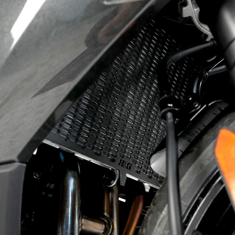 OSŁONA CHŁODNICY RG RACING KAWASAKI Z750 07-13, Z750R 11-13, Z750S 07-13, Z800 13-16, Z1000