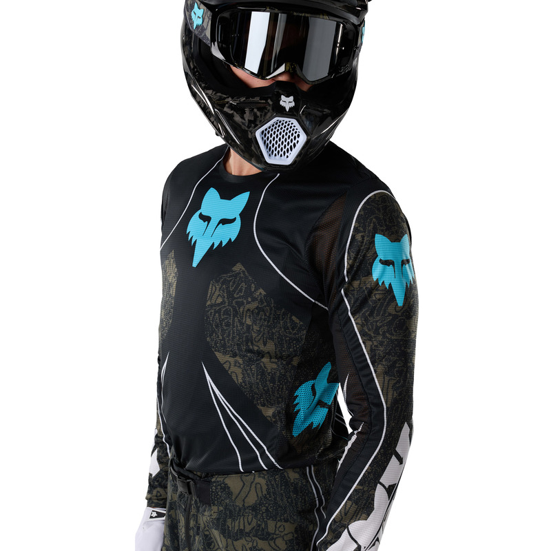 BLUZA MOTOCYKLOWA FOX FLEXAIR APEX BLACK