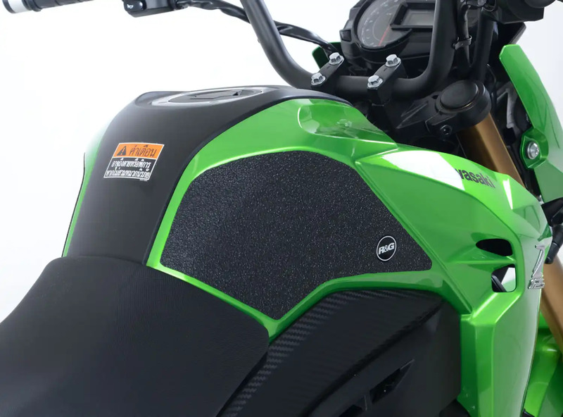 NAKLEJKA NA BAK TANKPAD ANTYPOŚLIZGOWY 2 CZĘŚCI RG RACING KAWASAKI Z 125 CLEAR