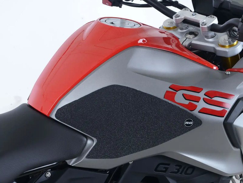 NAKLEJKA NA BAK TANKPAD ANTYPOŚLIZGOWY 2 CZĘŚCI RG RACING BMW G310GS CLEAR