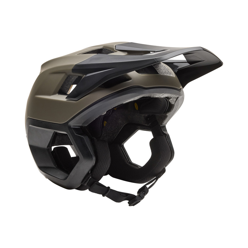 KASK ROWEROWY FOX DROPFRAME MILITARY S