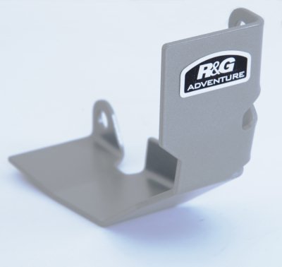OSŁONA SILNIKA RG RACING HONDA CRF450 X/R 13-18, ENGINE CASE GUARD SET ALUMINIUM SILVER