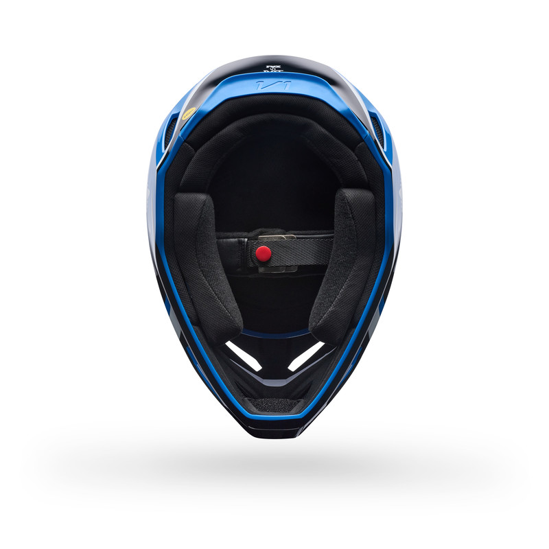 KASK MOTOCYKLOWY FOX V1 FRAME BLUE