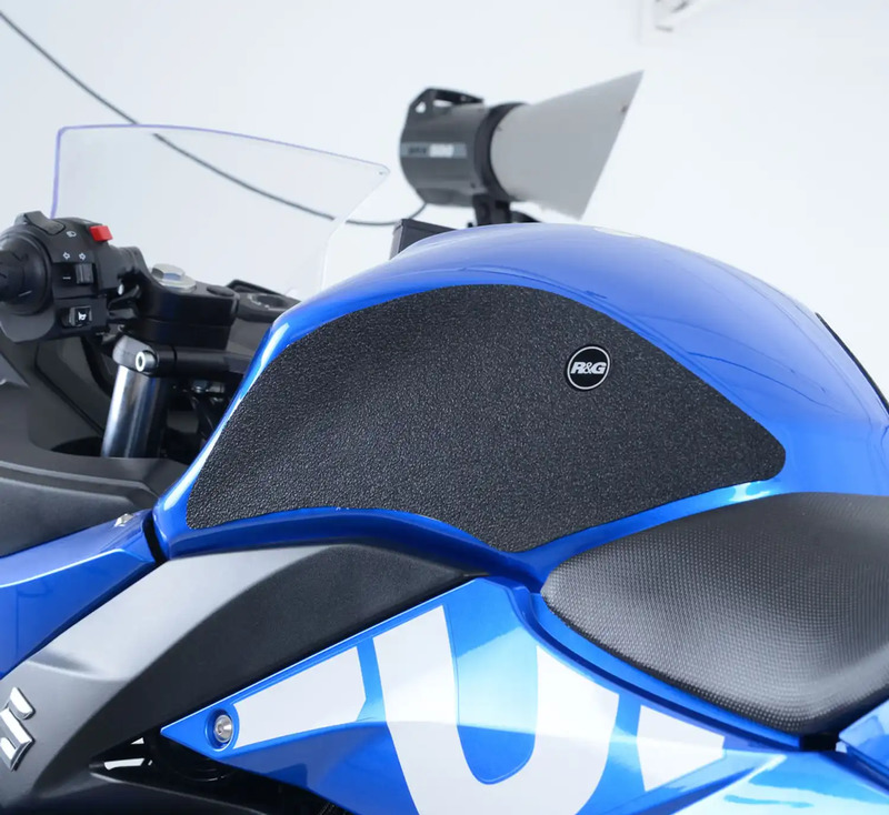 NAKLEJKA NA BAK TANKPAD ANTYPOŚLIZGOWY 2 CZĘŚCI RG RACING SUZUKI GSX250R (17-) CLEAR