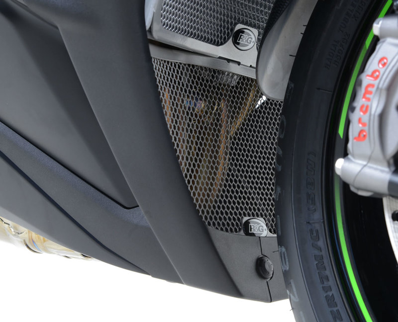 OSŁONA KOLEKTORÓW WYDECHOWYCH RG RACING KAWASAKI ZX10R 11- 20 BLACK