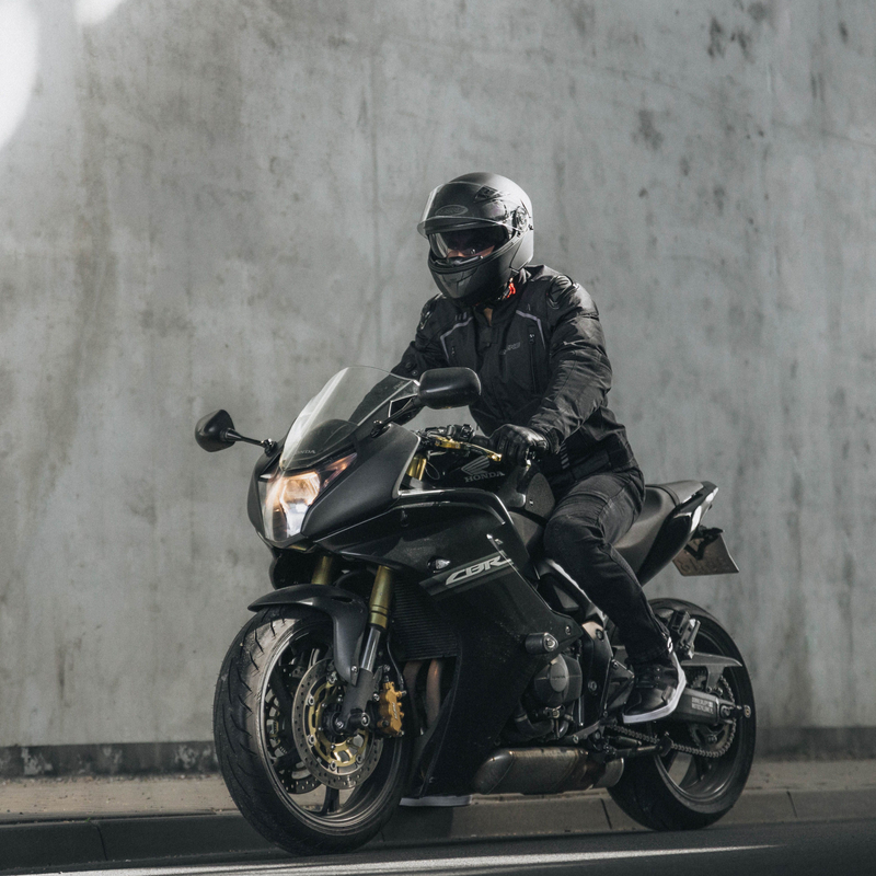 KURTKA MOTOCYKLOWA TEKSTYLNA OZONE PULSE BLACK