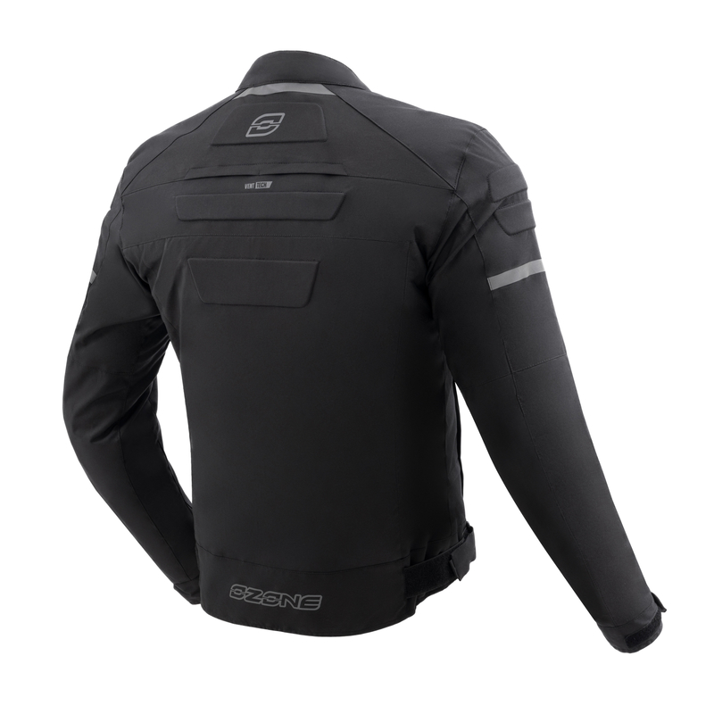 KURTKA MOTOCYKLOWA TEKSTYLNA OZONE RIDER BLACK