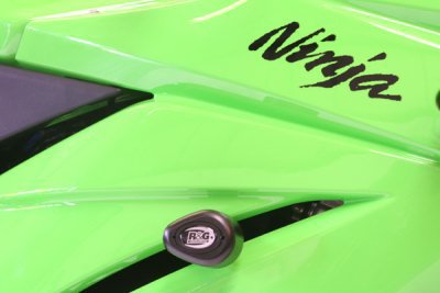 CRASHPADY AERO RG RACING KAWASAKI NINJA 250R 08- 12 BLACK
