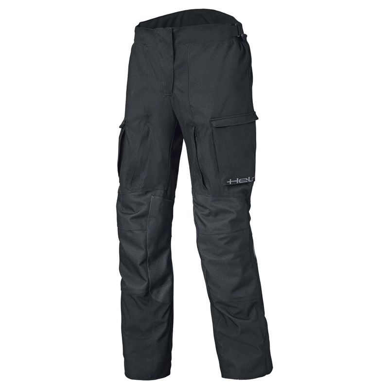 SPODNIE MOTOCYKLOWE TEKSTYLNE HELD TAVINO BLACK STOCKY K-XXL
