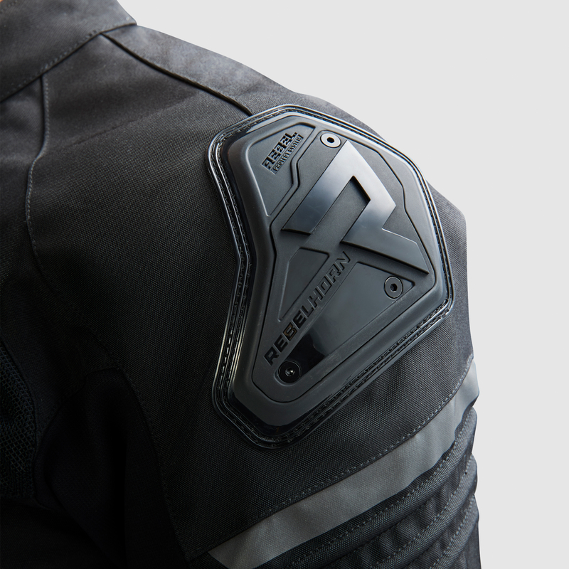 KURTKA MOTOCYKLOWA TEKSTYLNA REBELHORN VANDAL MESH BLACK