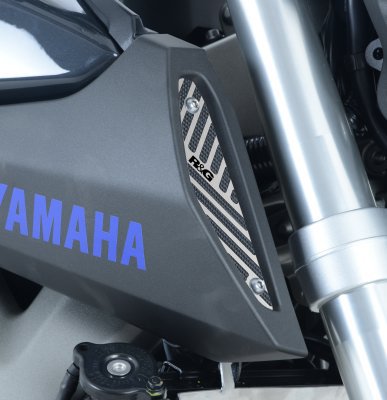 OSŁONY WLOTU POWIETRZA RG RACING YAMAHA MT-09 SILVER
