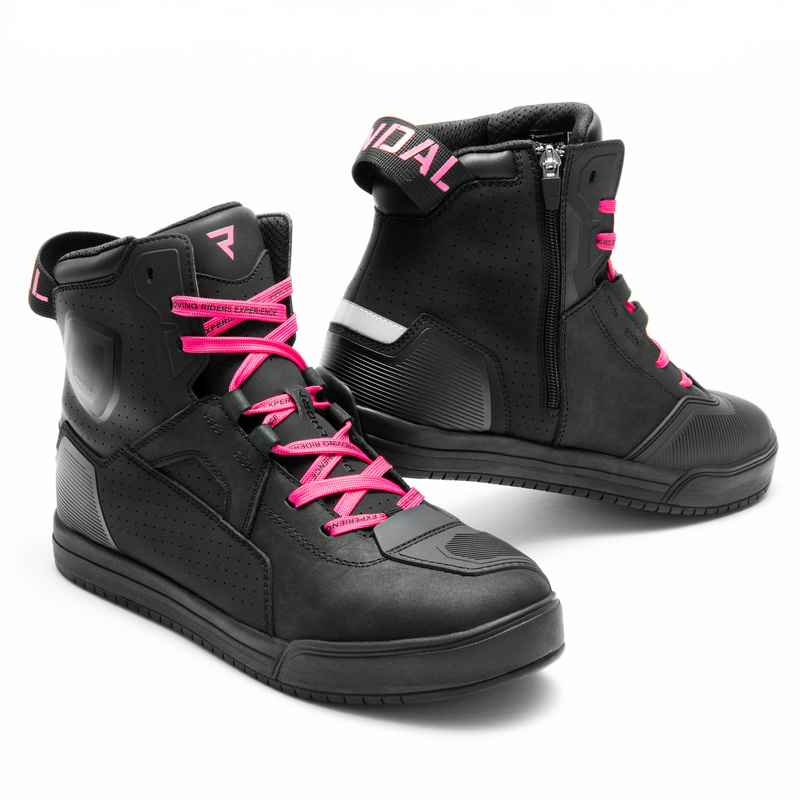 BUTY MOTOCYKLOWE DAMSKIE REBELHORN VANDAL 2 BLACK PINK W36