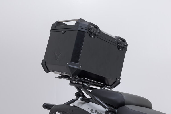 ZESTAW KUFRA CENTRALNEGO TRAX ADV SW-MOTECH ROYAL ENFIELD HIMALAYAN 450 (23-) BLACK