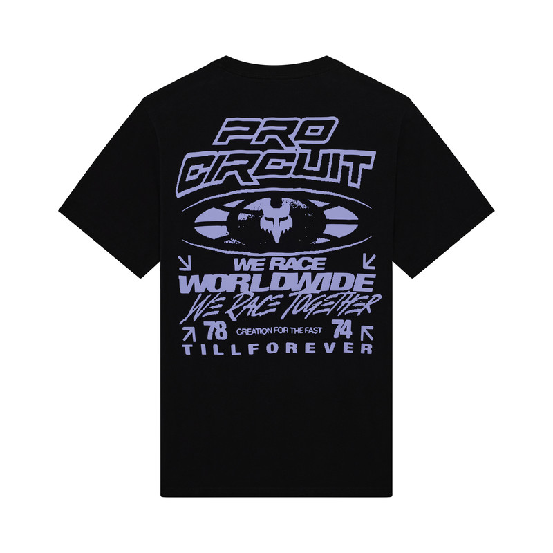 T-SHIRT FOX PRO CIRCUIT OVERSIZED BLACK