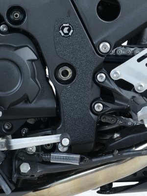 OSŁONA WAHACZA RG RACING KAWASAKI ZZR1400 (ZX-14) 2012-, 2 CZĘŚCI BLACK