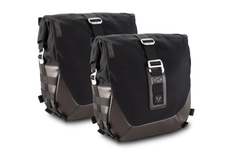 ZESTAW SAKWA LEGEND GEAR WRAZ Z PASEM SLS SW-MOTECH BROWN 13,5L/13,5L