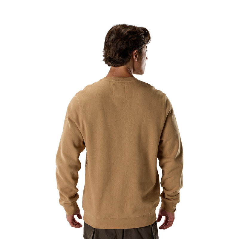 BLUZA FOX ABSOLUTE FLEECE CREW BROWN SUGAR