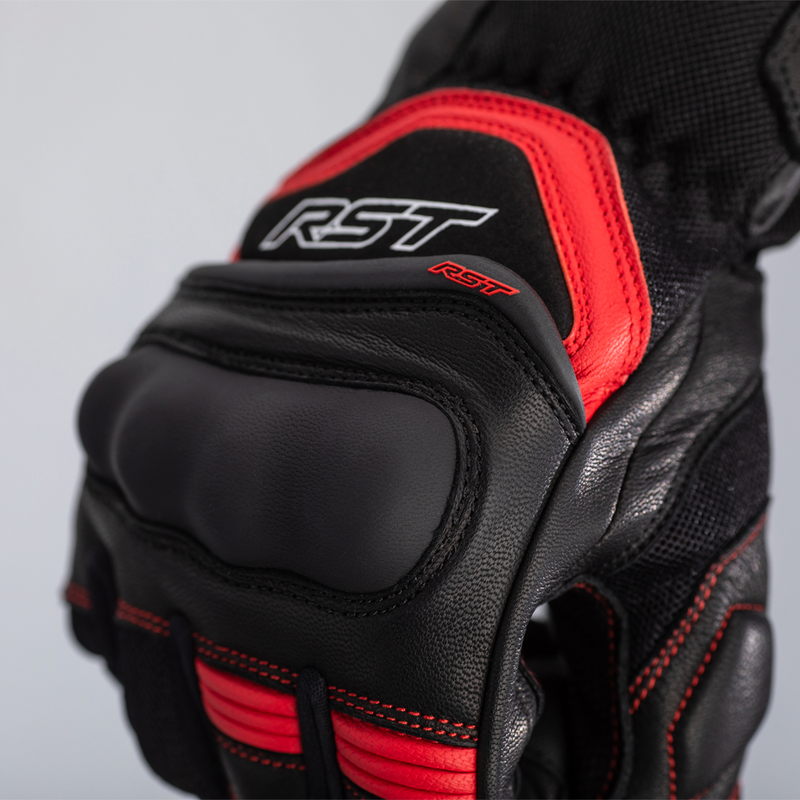 RĘKAWICE MOTOCYKLOWE RST URBAN AIR 3 MESH BLACK RED S