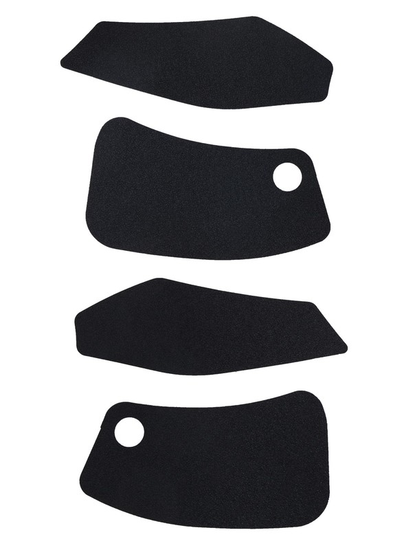 NAKLEJKA NA BAK TANKPAD ANTYPOŚLIZGOWY 4 CZĘŚCI RG RACING KAWASAKI Z1000 (14-) BLACK
