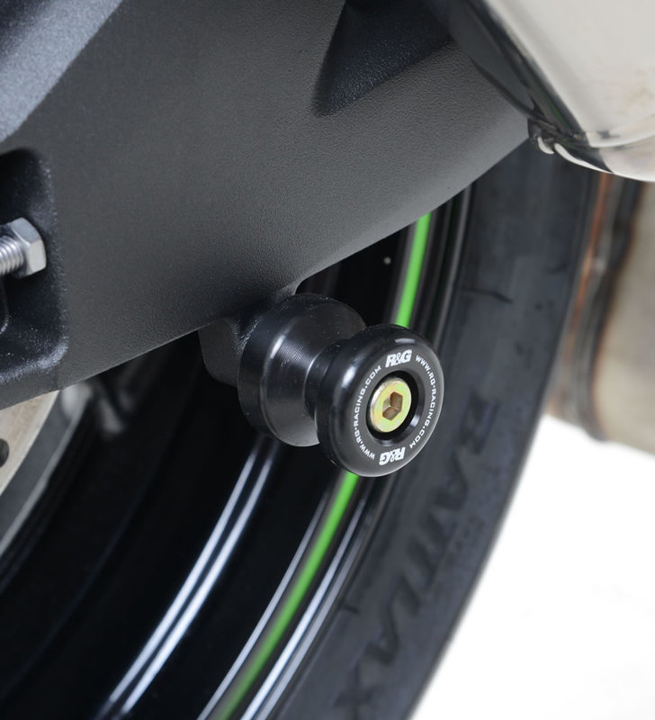 ROLKI WAHACZA RG RACING KAWASAKI ZX-10R 2016-/ZX-10RR 21-/SUZUKI SV650 16-/SV650X BLACK