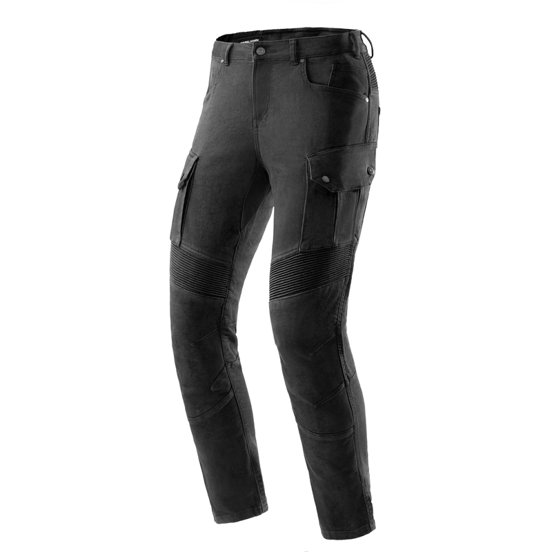 JEANSY MOTOCYKLOWE REBELHORN FASTER BLACK