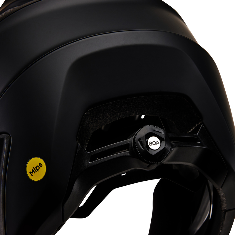 KASK ROWEROWY FOX DROPFRAME PRO MATTE BLACK M