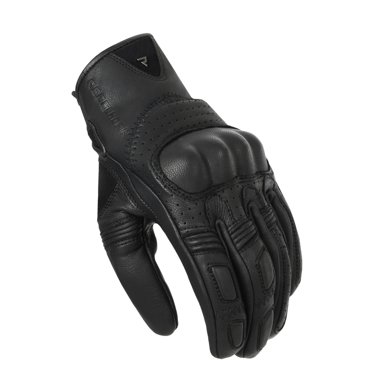 RĘKAWICE MOTOCYKLOWE DAMSKIE REBELHORN THUG 2 PERFOROWANE BLACK WXS