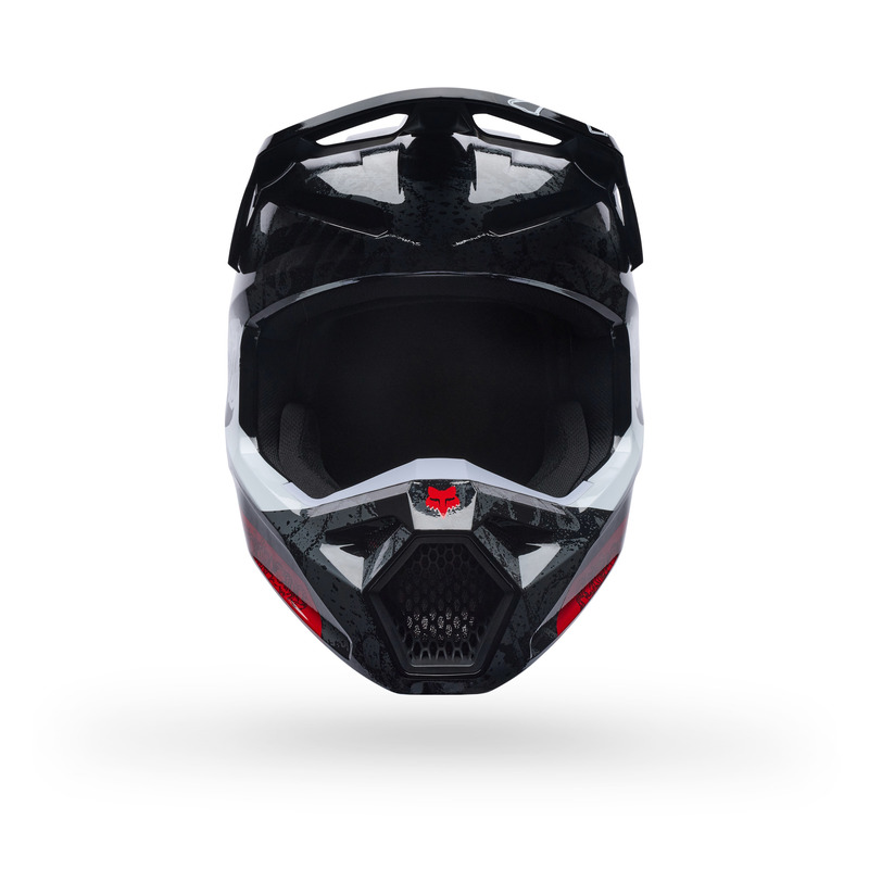 KASK MOTOCYKLOWY JUNIOR FOX V1 ABYSS BLACK