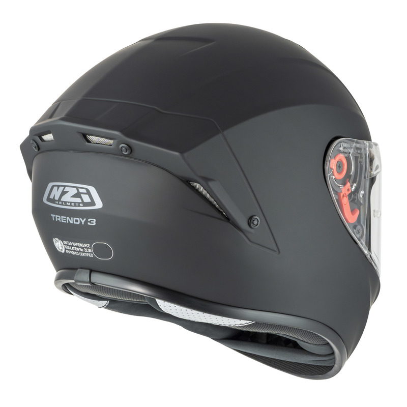 KASK MOTOCYKLOWY NZI TRENDY STREAM MATT BLACK