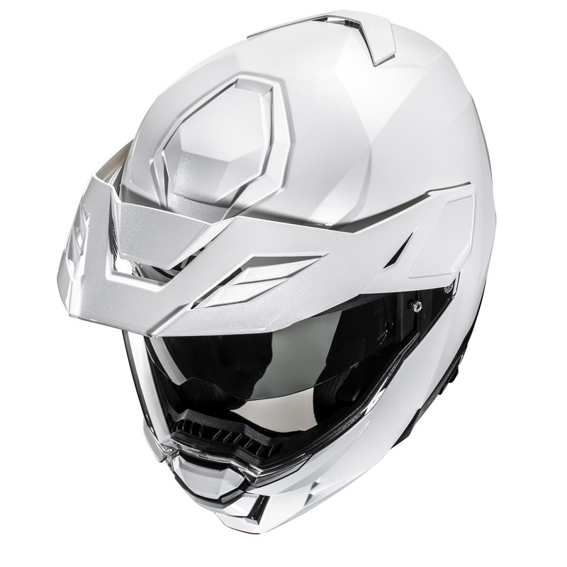 KASK MOTOCYKLOWY HJC I80 SOLID PEARL WHITE