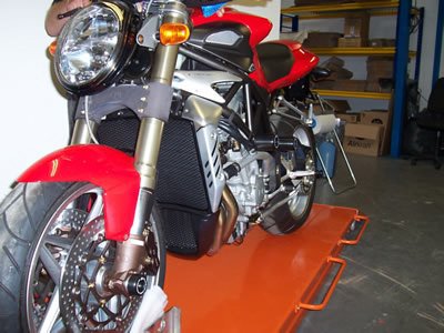 SLIDERY PRZEDNIEGO ZAWIESZENIA RG RACING MV AGUSTA F4 / BRUTALE 750-910 (NOT 910R) BLACK
