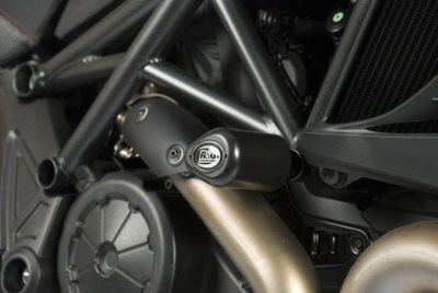 CRASHPADY AERO RG RACING DUCATI DIAVEL/DIAVEL STRADA (NOT X-DIAVEL [SEE CP0401BL]) BLACK