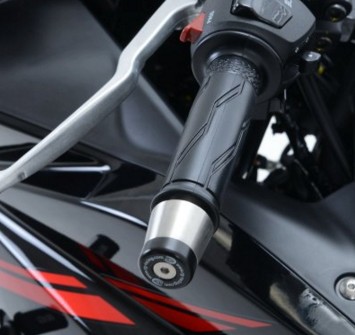 KOŃCÓWKI KIEROWNICY RG RACING YAMAHA YZF-R25 14-/YZF-R3 15-/MT-25/MT-03 BLACK