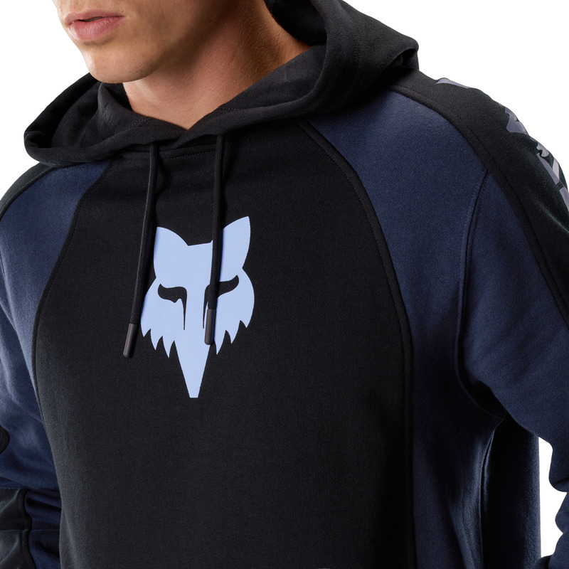 BLUZA Z KAPTUREM FOX VALIANT FLEECE PO BLACK