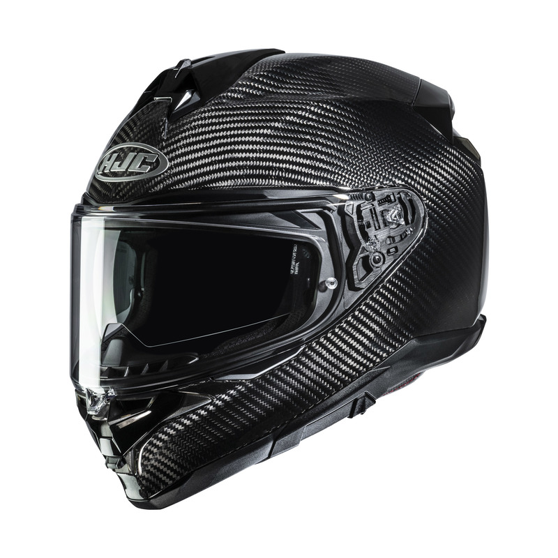 KASK MOTOCYKLOWY HJC F72 SOLID CARBON BLACK
