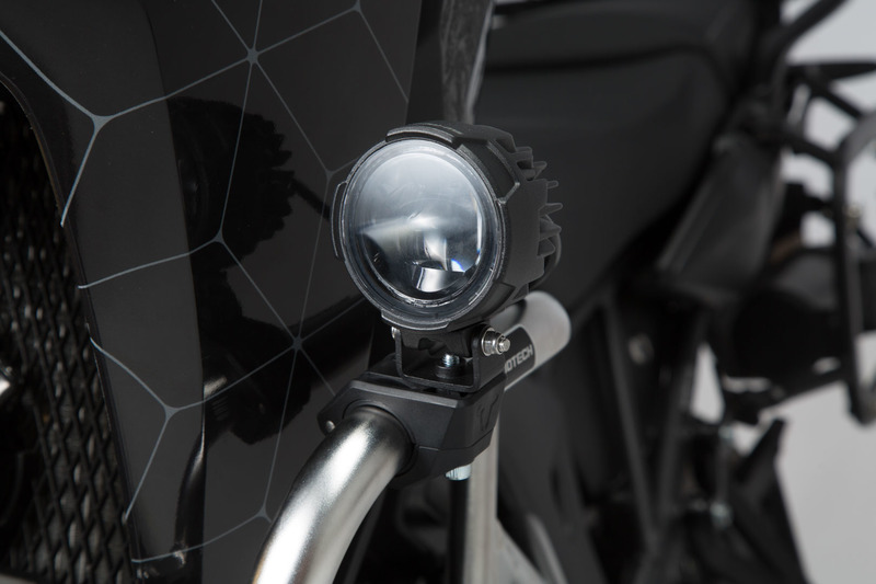ZESTAW ŚWIATEŁ DROGOWYCH EVO SW-MOTECH MOCOWANIE NA CRASHBAR BLACK