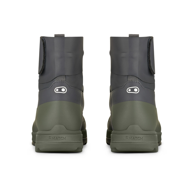 BUTY CRANKBROTHERS MALLET TRAIL SPEEDLACE SEAL GREEN GREY - BLACK OUTSOLE
