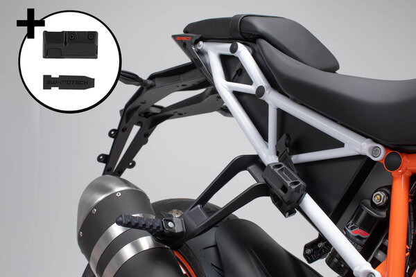 ZESTAW SAKW PRO BLAZE H I STELAŻY SW-MOTECH KTM 1290 SUPER DUKE R (13-19) BLACK