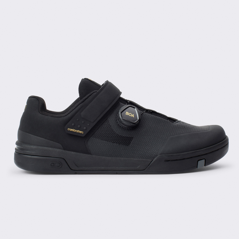 BUTY CRANKBROTHERS STAMP BOA BLACK GOLD - BLACK OUTSOLE 10 (43.5 EU)