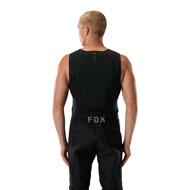 KOSZULKA Z OCHRANIACZAMI BEZ RĘKAWÓW FOX BASEFRAME PRO SL BLACK M