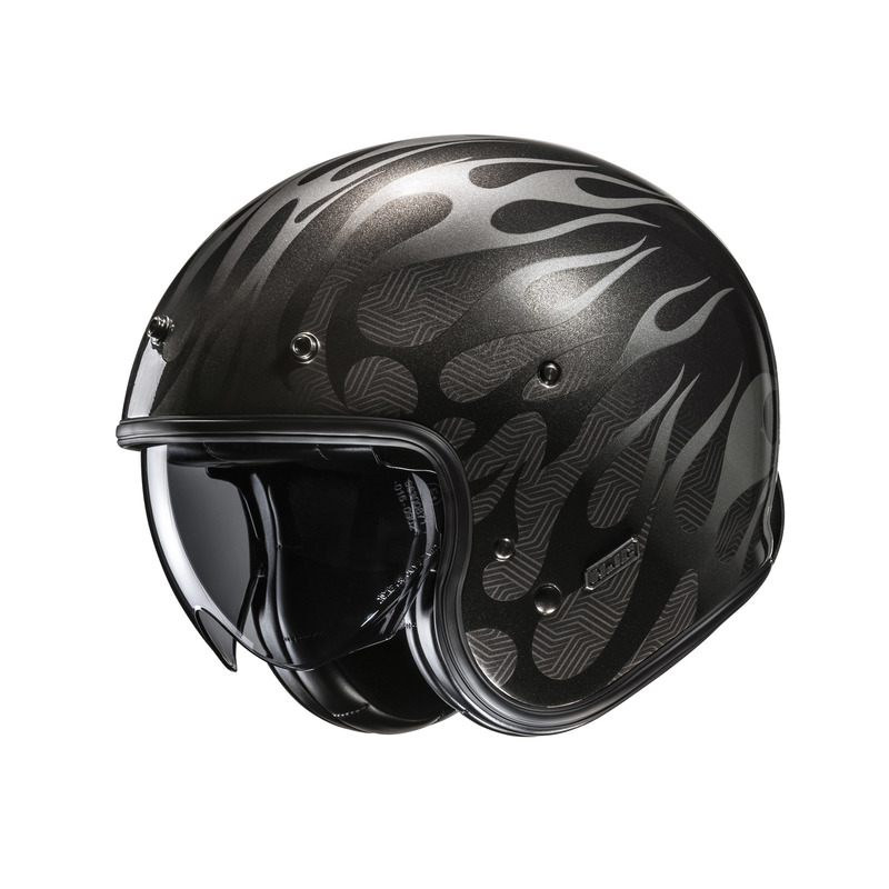 KASK MOTOCYKLOWY HJC V31 FIRO BLACK