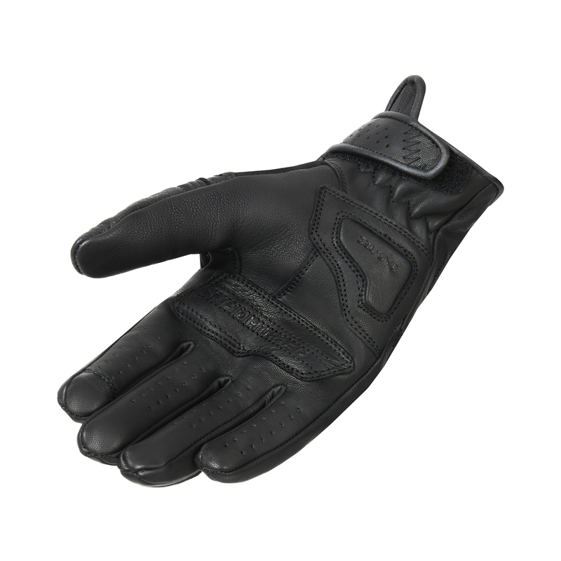 RĘKAWICE MOTOCYKLOWE DAMSKIE REBELHORN THUG 2 PERFOROWANE BLACK WXS