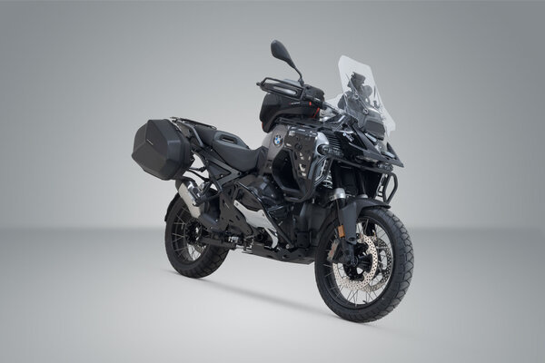 ZESTAW KUFRÓW BOCZNYCH AERO ABS I STELAŻY SW-MOTECH BMW R 1300 GS ADVENTURE (24-) 2X25L
