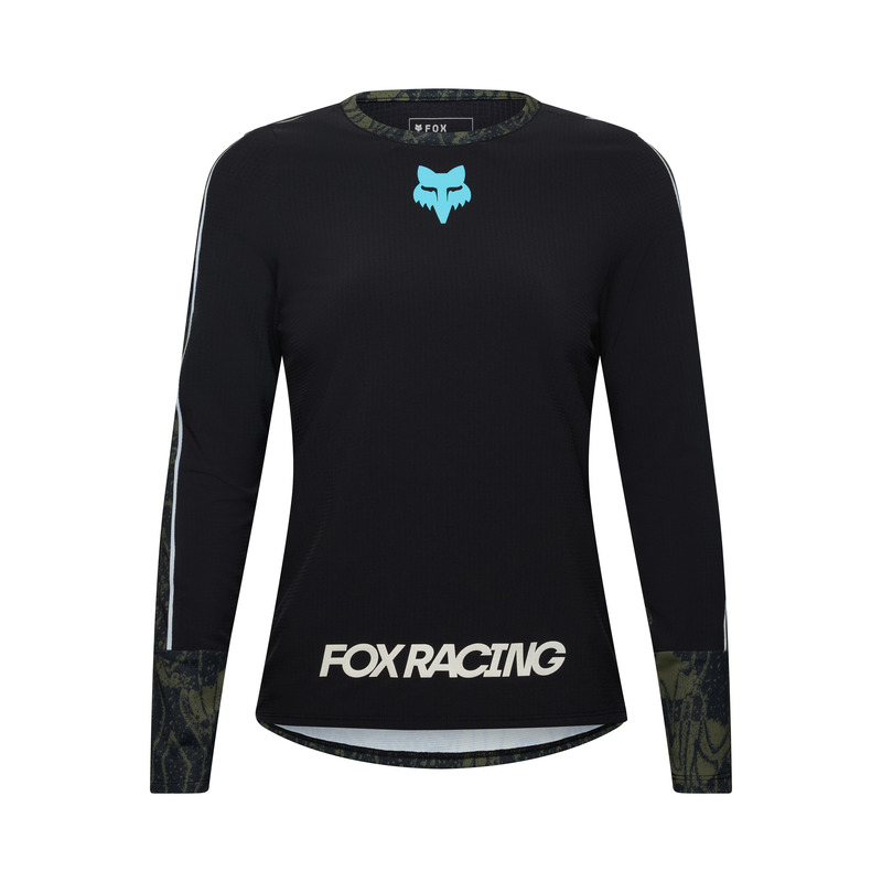 BLUZA ROWEROWA DAMSKA FOX DEFEND THERMAL LUNAR SE BLACK M