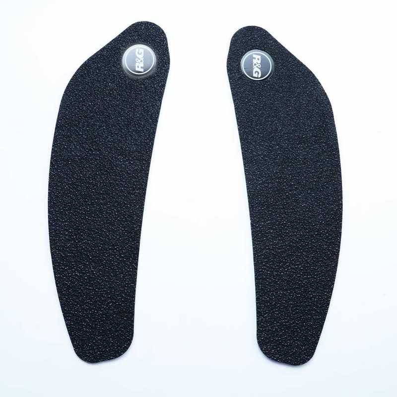 NAKLEJKA NA BAK TANKPAD ANTYPOŚLIZGOWY 2 CZĘŚCI RG RACING KAWASAKI NINJA 250SL / Z250SL BLACK