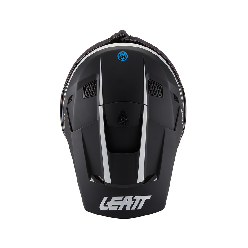 KASK MOTOCYKLOWY Z GOGLAMI JUNIOR LEATT KIT MOTO 3.5 BLACK M